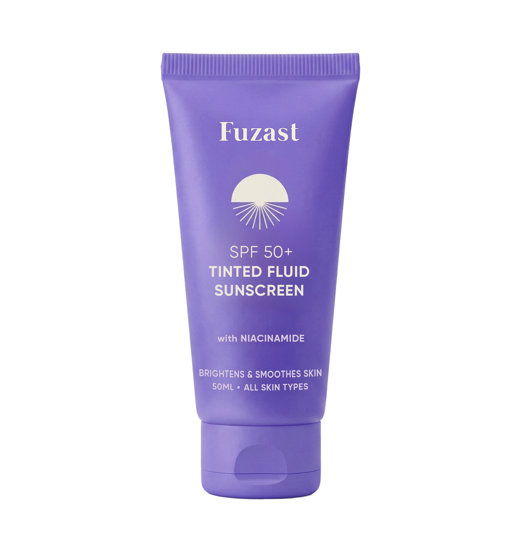 Fuzast® SPF 50 Tinted Fluid Sunscreen with Niacinamide